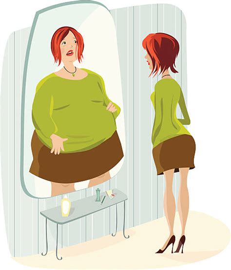 Royalty Free Woman Looking In Mirror Clip Art Vector Images