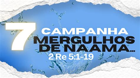 Campanha Mergulhos De Naam Youtube