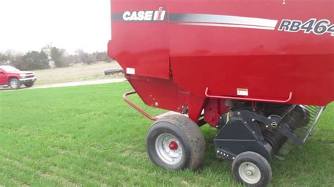 2011 Case IH RB464 Round Baler W Twine Or Net Wrap YouTube