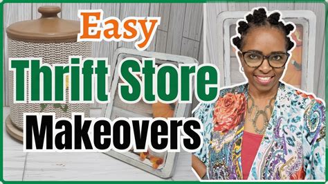 3 Thrift Store Makeovers Third Thursday Thrift Flip Challenge YouTube