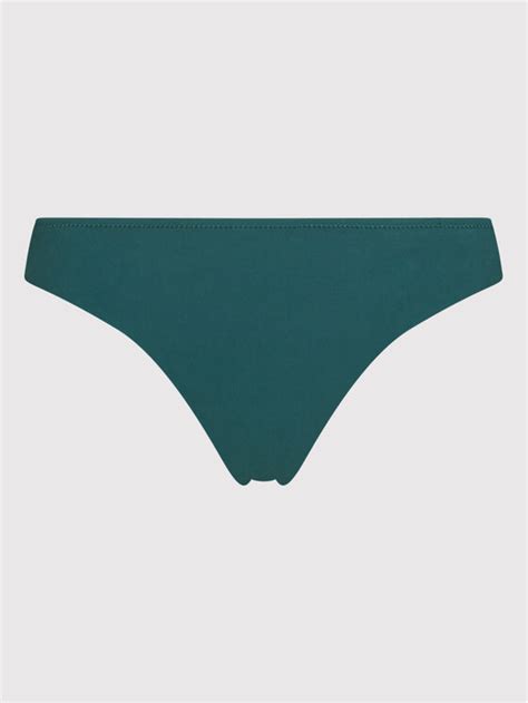 Etam Dół od bikini Essentielle 6524576 Zielony Modivo pl