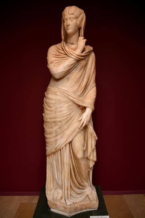 Statue Of Cornelia Antonia From Antioch Of Pisidia Illustration