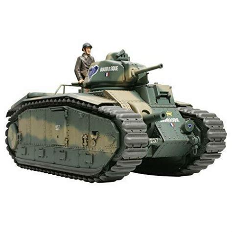 Tamiya French Battle Tank Char B Bis W Figure Kit W