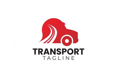 Diseño De Logotipos De Transporte Y Plantillas Vectoriales Premium