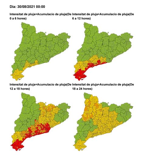 Activen El Pla INUNCAT A Partir D Aquesta Nit Nord Cab El Portal De