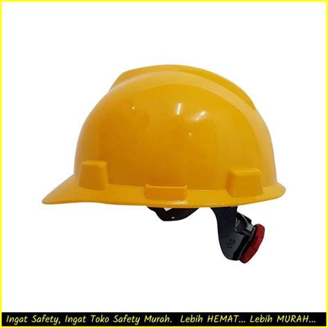 Jual Helm Proyek Safety Helmet Kuning Standar Sni Msa Lokal Inner