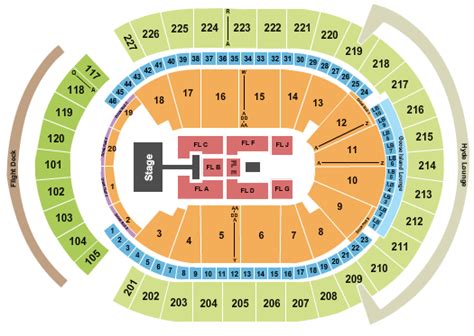 T Mobile Arena Depeche Mode 2 Seating Chart Star Tickets