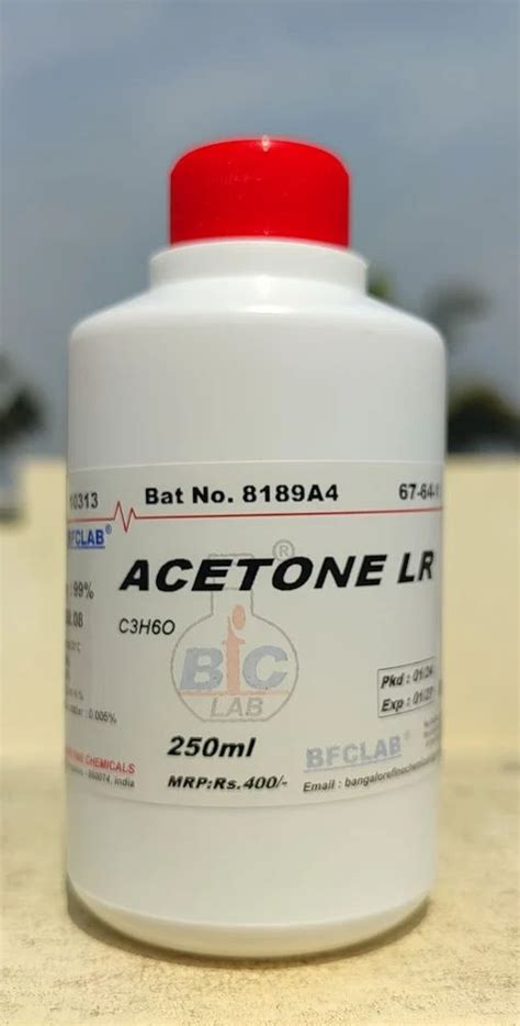 Ml Acetone Lr At Litre In Bengaluru Id