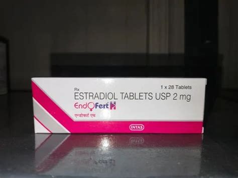 Estradiol Tablets USP 2 Mg at Rs 233/box | Estradiol Tablets in ...