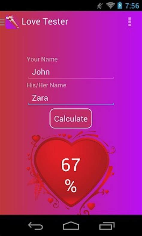 Love Tester Screen 2 Freeappsforme Free Apps For Android And IOS