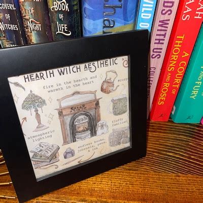 Hearth Witch Aesthetic Print Witchy Wall Art - Etsy