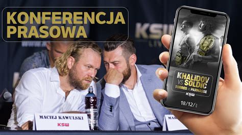 Konferencja Prasowa Przed Ksw Poznamy Dat I G Wn Walk Kolejnej