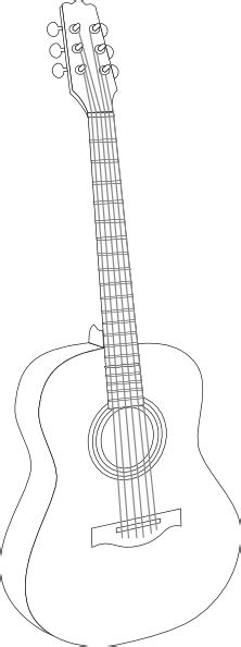 Guitar clip art Free Vector / 4Vector