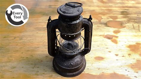 How To Restore Old Rusted Kerosene Lamp Lantern Complete