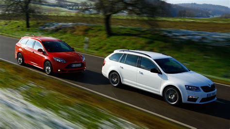 Ford Focus ST Turnier Vs Skoda Octavia RS Im Vergleichstest