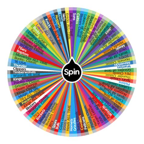 Nba K Teams Spin The Wheel Random Picker