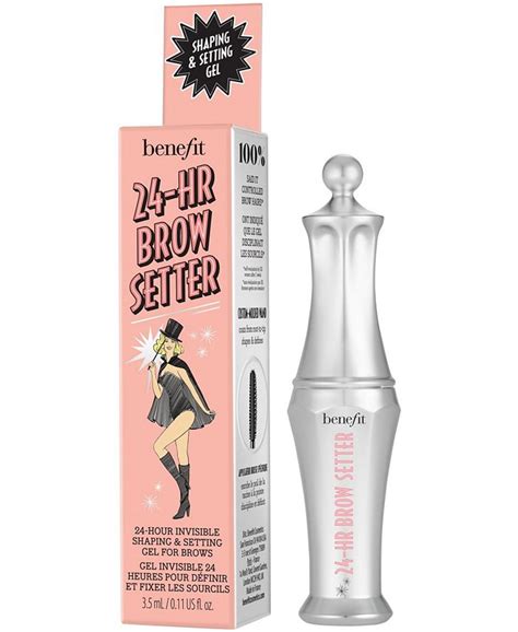 Benefit Cosmetics 24 Hr Brow Setter Clear Eyebrow Gel Mini And Reviews Makeup Beauty Macys