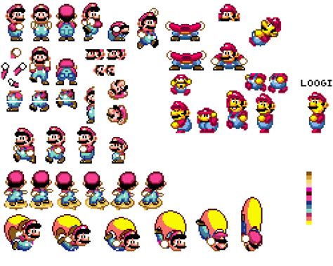 Pixilart Some Smw Sprites By The Mario Guy