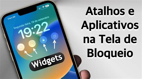 Tela De Bloqueio Do IPhone Ganhou Novos Widgets P Apps E Atalhos YouTube