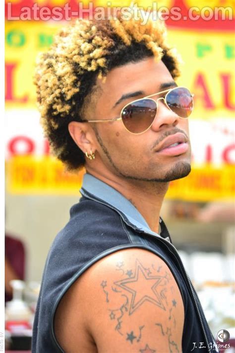 46 Fresh Hairstyles Haircuts For Black Men In 2024 Men Hair Color