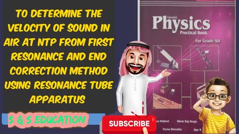 To Determine The Velocity Of Sound In Air At Ntp From First Resonance