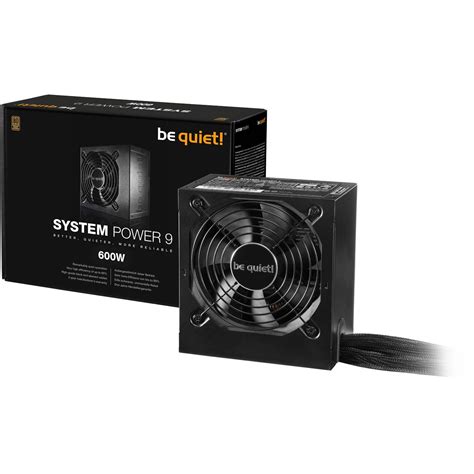 600 Watt Be Quiet System Power 9 Non Modular 80 Bronze Netzteile Ab