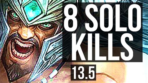 Tryndamere Vs Sion Top 8 Solo Kills 600 Games Dominating Kr