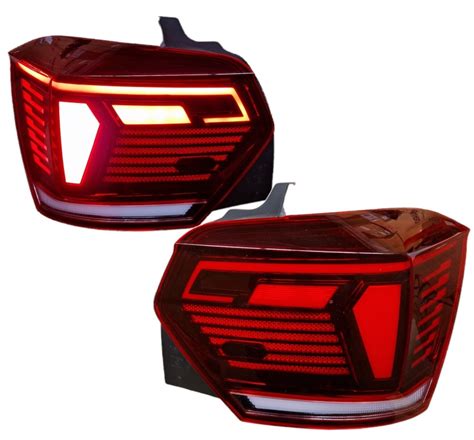 Led R Ckleuchten F R Vw Polo Aw Dynamische Led Blinker Heckleuchten