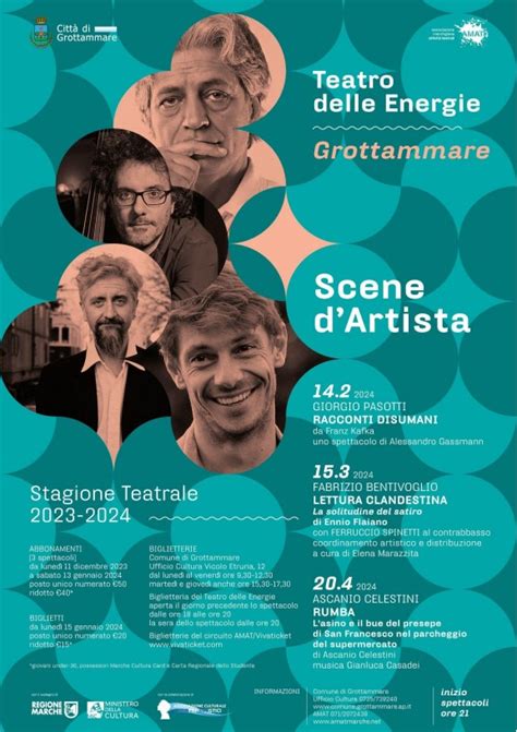 Scene Dartista La Nuova Stagione Del Teatro Delle Energie Di