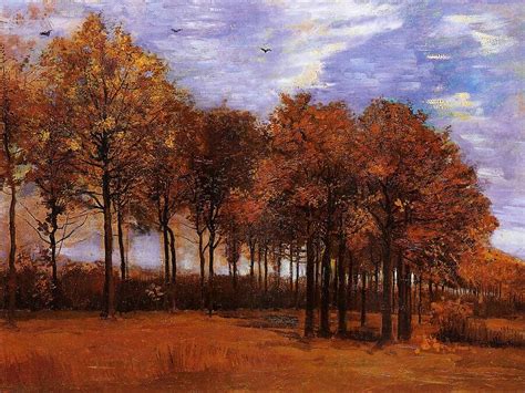 Autumn Landscape, 1885 by Vincent Van Gogh