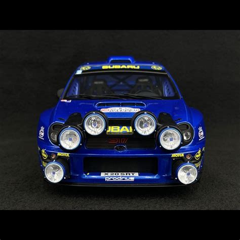 Subaru Impreza WRX STI 2001 N5 Night Lights Blau 1 18 Ottomobile OT391