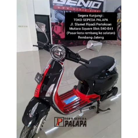 Jual Sepeda Motor Listrik Exotic Sprinter Pro Max Ebike Emotor Shopee