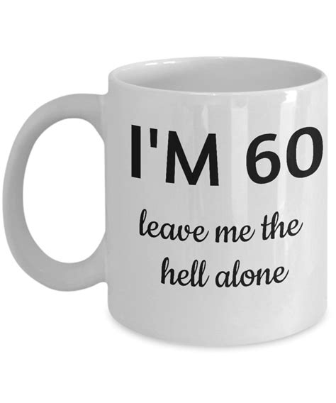 60th Birthday Gifts For Women Coffee Mug Sixtieth 60 Men Etsy