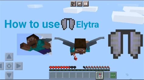 How To Use Elytra In Minecraft Youtube