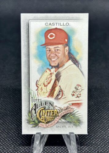 2022 Topps Allen Ginter MINI A G BACK 167 Luis Castillo Cincinnati