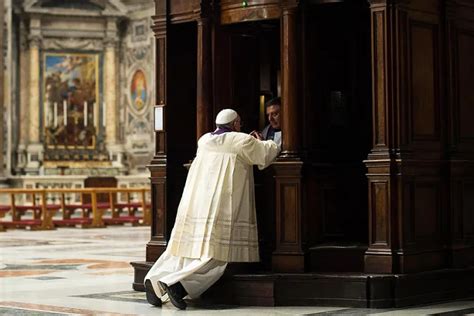 All The Faithful Can Receive God S Love In Confession Pope Francis