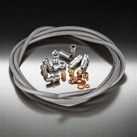 Hope Stainless Steel Braided Brake Hose Kit