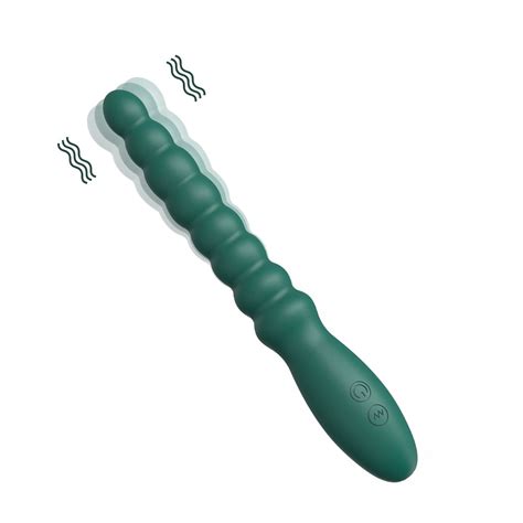 Xbonp Anal Vibrators Sex Toys For Women And Men Frequency Silicone Anal Plugs Green