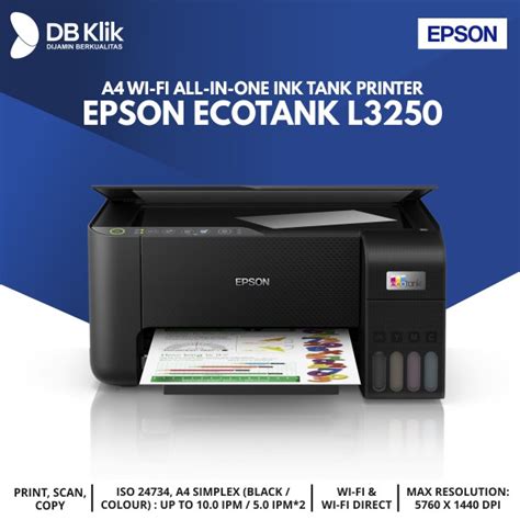 Epson Ecotank L Printer Epson All In One Ink Tank Db Klik