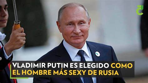 Vladimir Putin es elegido como el hombre más sexy de Rusia