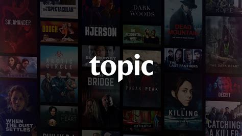 Topic | Start Your 7-Day Free Trial | Stream Anywhere | Topic 