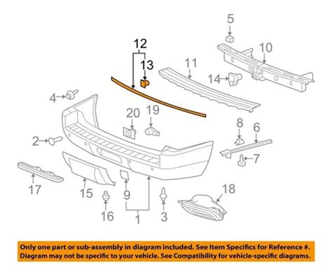 Tahoe Yukon 2007 2008 2009 2010 2011 2012 13 Moldura Fascia Envío gratis