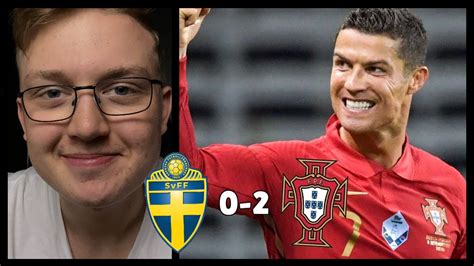 V Rldens B Sta Spelare Sverige Vs Portugal Youtube