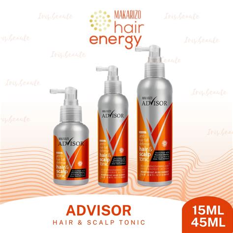 Jual MAKARIZO Advisor Hair Scalp Tonic Perawatan Rambut Rontok