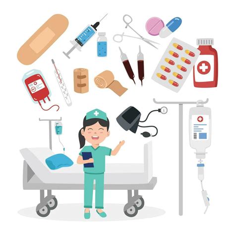 Nurse Tools Clipart