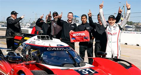 Derani Delivers First Gtp Pole For Cadillac At Sebring Imsa