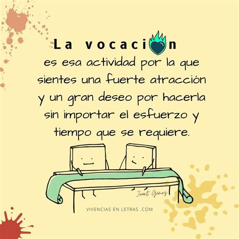 Qué es la vocación Frases de inspiracion Frases motivadoras