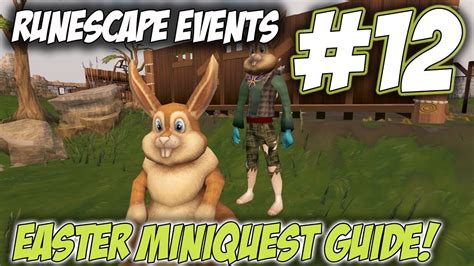 Runescape Events Episode 12 Easter Bunny Event 2017 Runescape 3