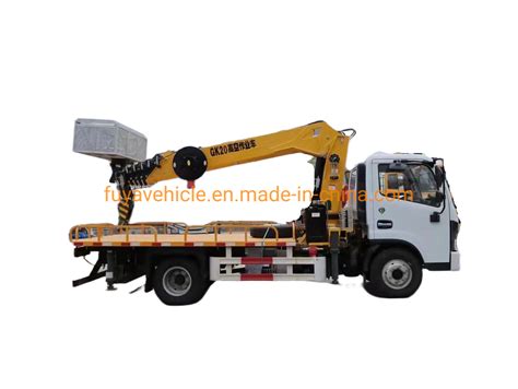 Dongfeng Meters M Manlift Truck For High Altitude Operation Aerial