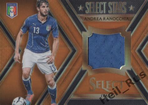 Футбол Карточка Andrea Ranocchia Андреа Раноккья Италия Интер Panini Панини